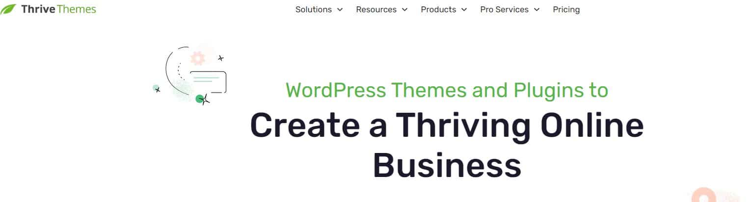 Best ClickFunnels alternative: Thrive themes