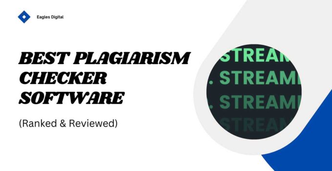 Best plagiarism checker software