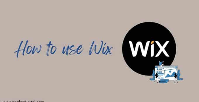 How to use Wix